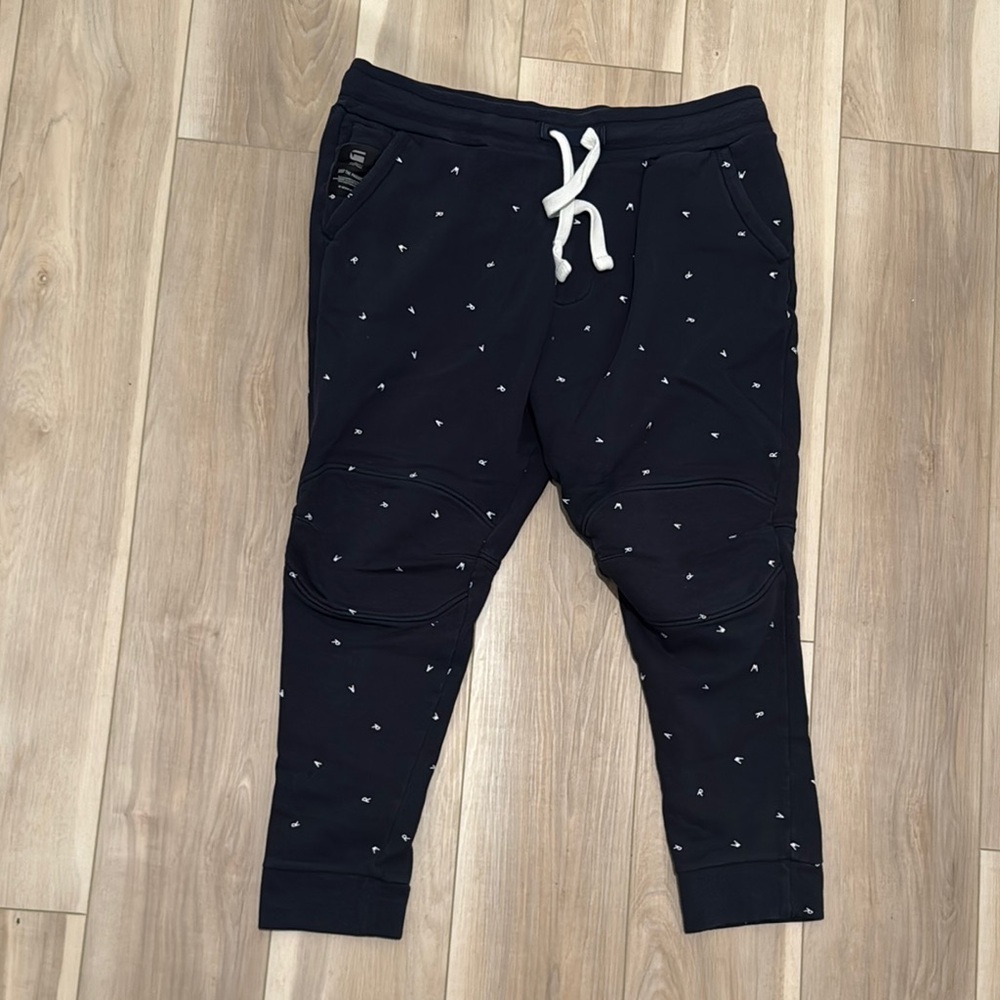 G-Star Jogger Pants with White Drawstring